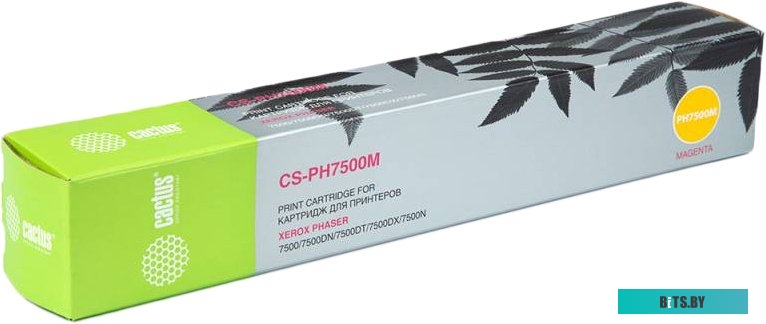 Тонер Картридж Cactus CS-PH7500M 106R01444 пурпурный