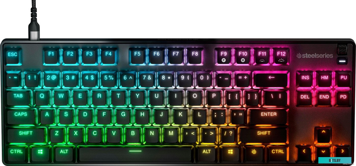 Клавиатура SteelSeries Apex 9 TKL нет кириллицы