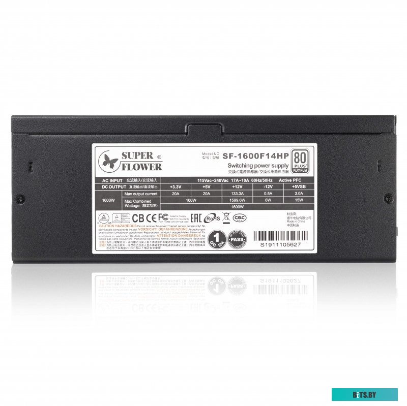 Блок питания Super Flower Leadex Platinum 1600W SF-1600F14HP