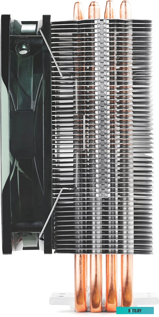 Кулер Deepcool Universal GammaXX 400 (S-2011/1155/1366/775/AM3+/FM2, 900-1500RPM, 21.4-32.1dBA, 60.29CFM, Cu+Al+4HP, PWM, Blue LED) RTL
