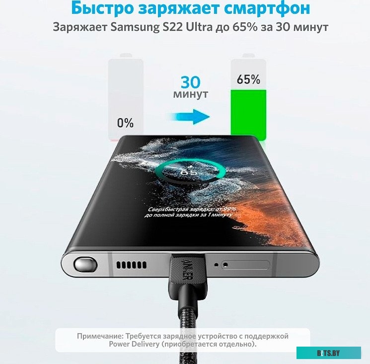 Кабель для мобильных устройств Anker PowerLine 322 A81F6G11