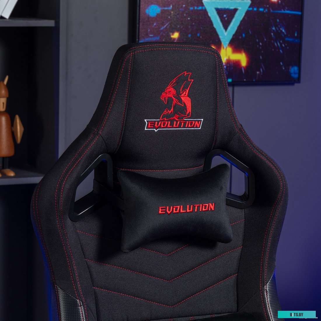 42341 4812755007274 Evolution Nomad PRO (черный/красный)