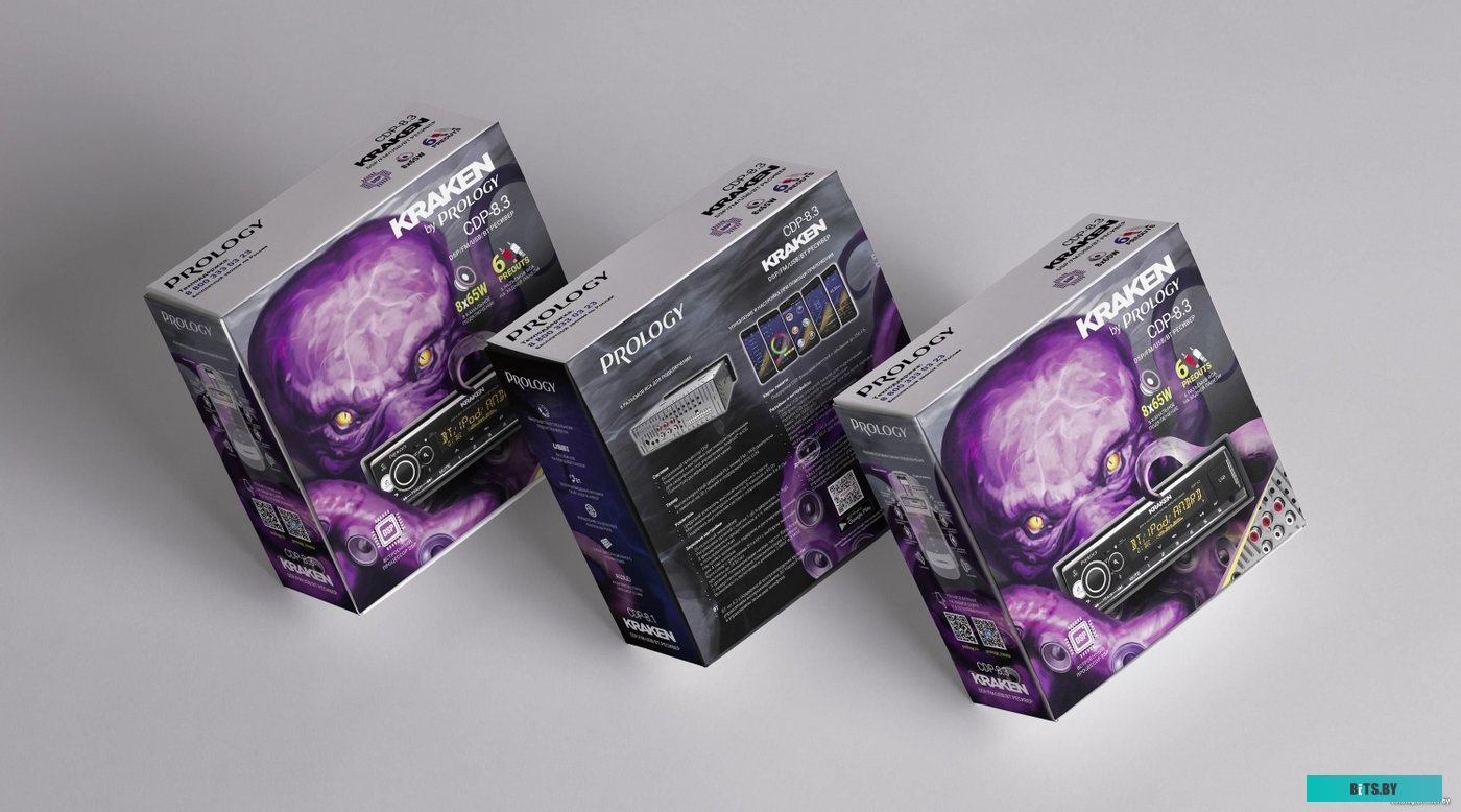 PRCDP8.3KRAKEN Автомагнитола Prology CDP-8.3 KRAKEN