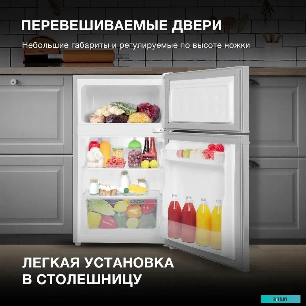 CT1025 СЕРЕБРИСТЫЙ Холодильник Hyundai CT1025 2-хкамерн. серебристый