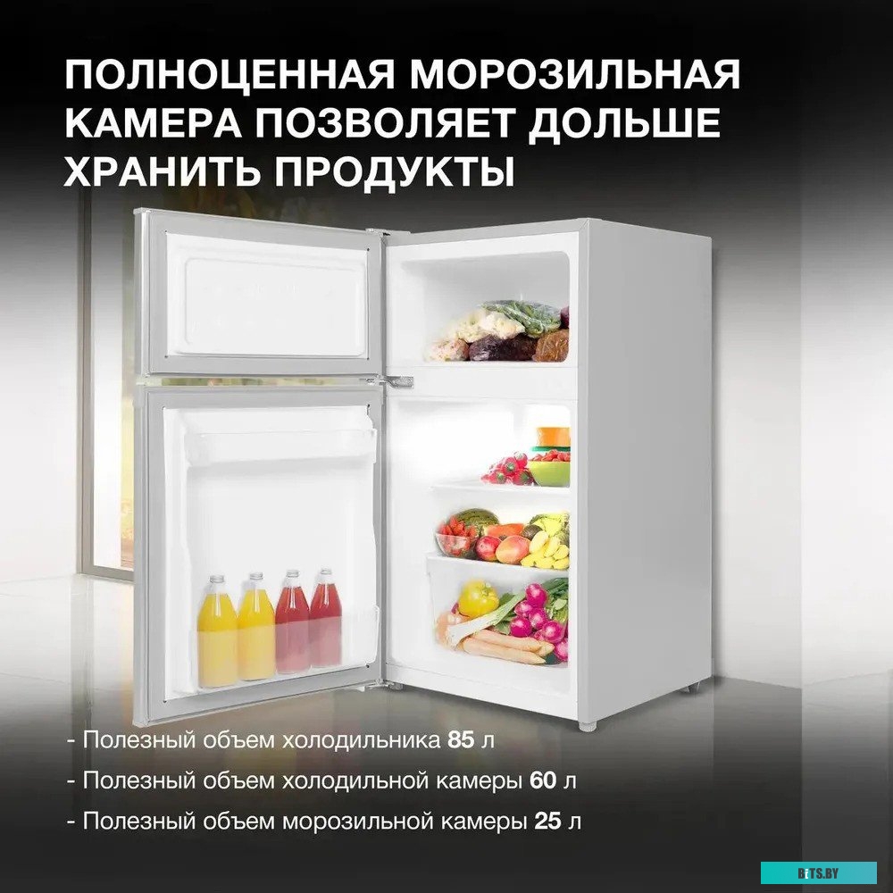 CT1025 СЕРЕБРИСТЫЙ Холодильник Hyundai CT1025 2-хкамерн. серебристый