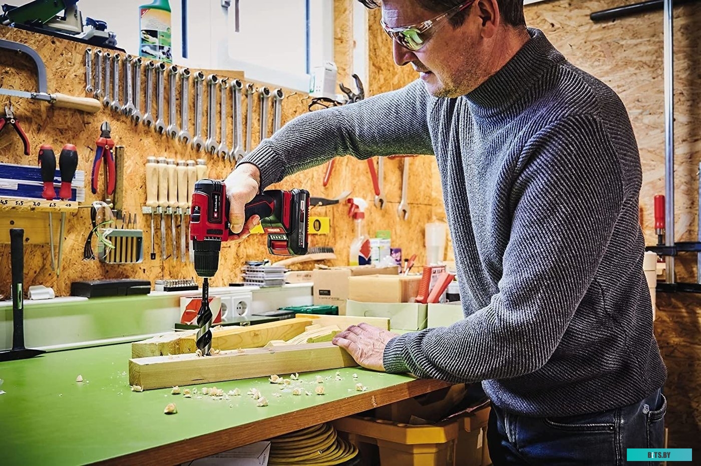 Дрель-шуруповерт Einhell TE-CD 18/40 Li BL - Solo 4513997 (без АКб)