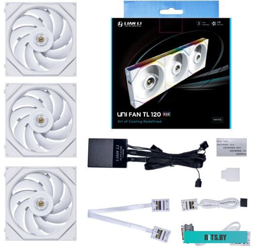 G99.12TL3W.R0 Lian Li Uni Fan TL 120 Triple Pack G99.12TL3W.R0