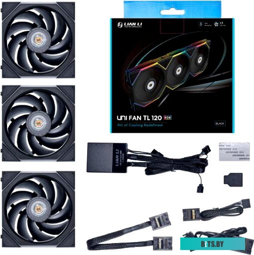 G99.12TL3B.R0 Lian Li Uni Fan TL 120 Triple Pack G99.12TL3B.R0
