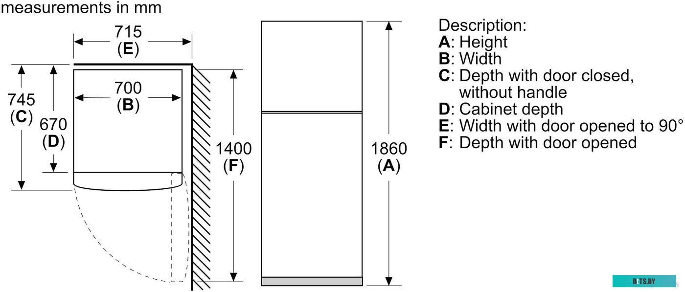 KD55NNL20M Siemens iQ300 KD55NNL20M