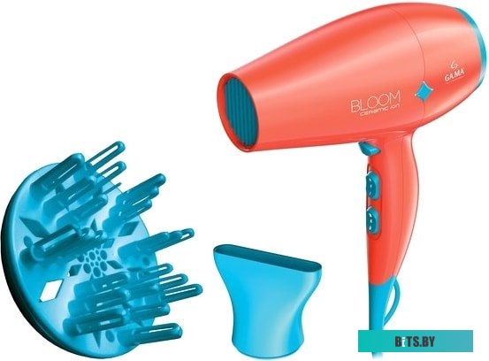 GH0312 Фен GA.MA Diamond Bloom, 2300Вт, оранжевый