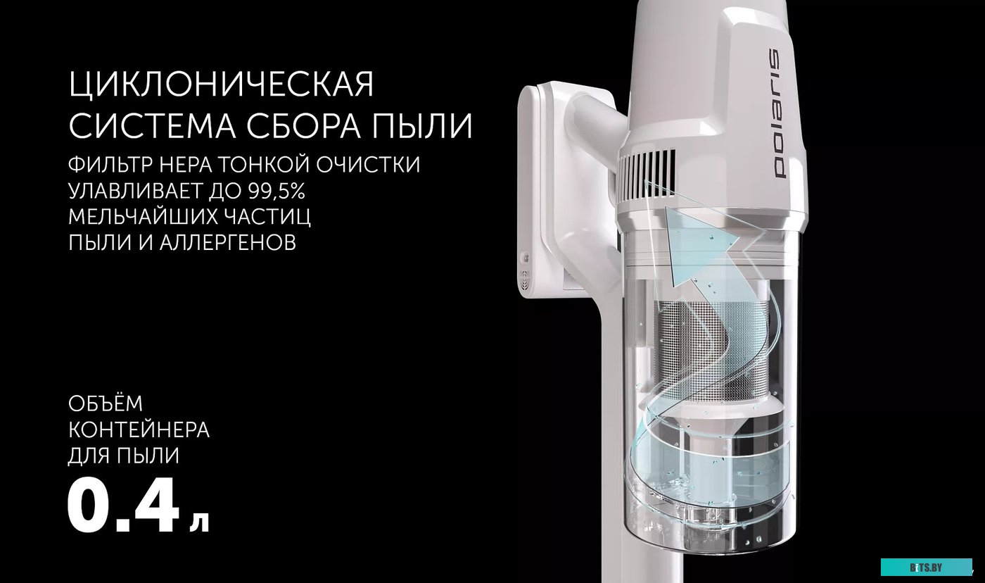 5055539174239 PVCS 4050 CyclonicPRO (белый) Polaris PVCS 4050 CyclonicPRO (белый)