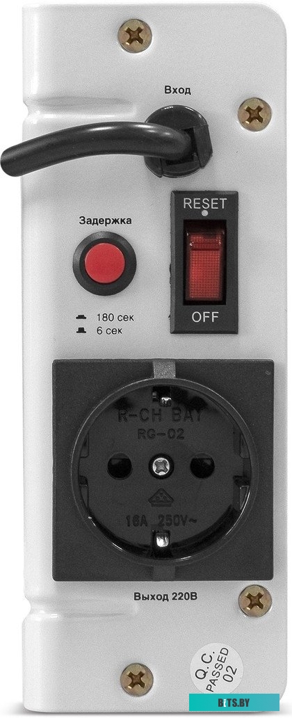 EX295744RUS Удлинитель на катушке ExeGate industrial ECS-10-2-25 (4 евророзетки, IP20, 25м, защита от детей, защита от перегрузки, 2х1,0мм2, 10А/2.3кВ