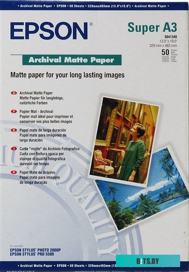 Бумага Epson Premium Semiglossy Photo Paper C13S041330