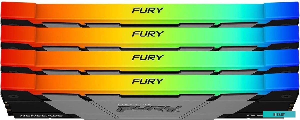 Модуль памяти Kingston FURY KF432C16RB12AK4/64 Renegade RGB Black KF432C16RB12AK4/64