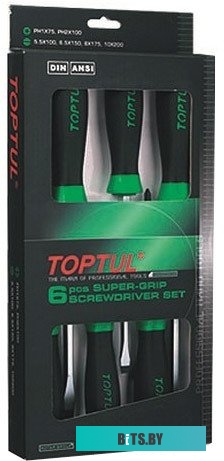 Набор отверток Toptul GAAE0608 6 предметов