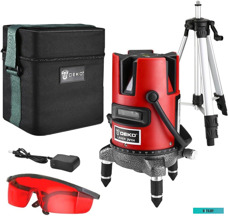 065-0297 Лазерный уровень DEKO DKLL02RB SET 2 065-0297