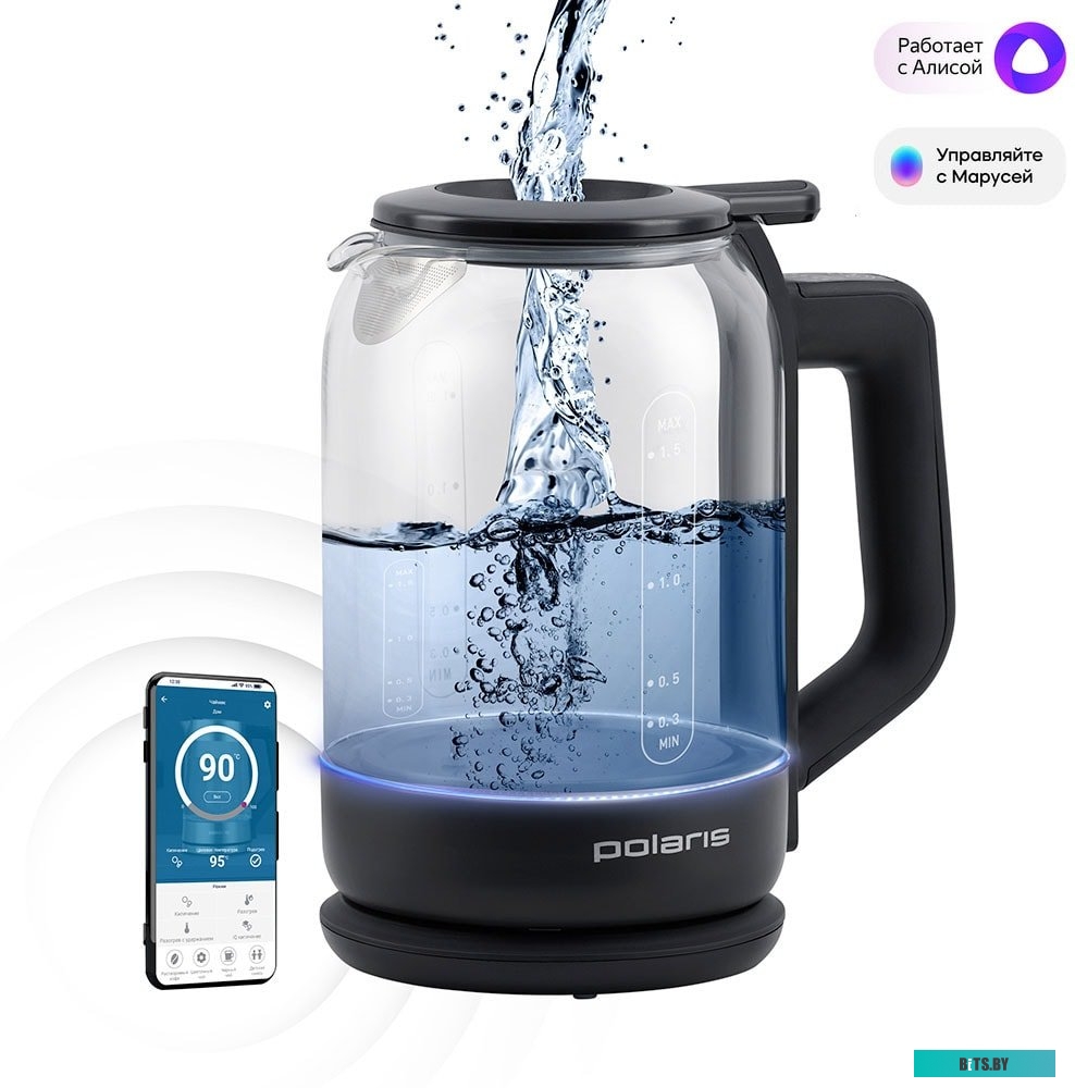 Электрочайник Polaris PWK 1712CGLD Wi-Fi IQ Home