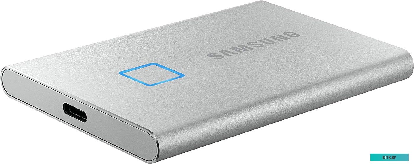 Внешний жесткий диск Samsung T7 Touch 1TB (серебристый) <MU-PC1T0S/WW>