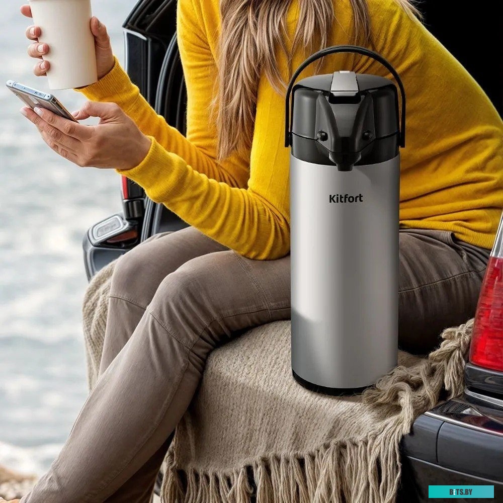 КТ-1527 Вакуумный упаковщик KitFort КТ-1527, 95Вт, черный