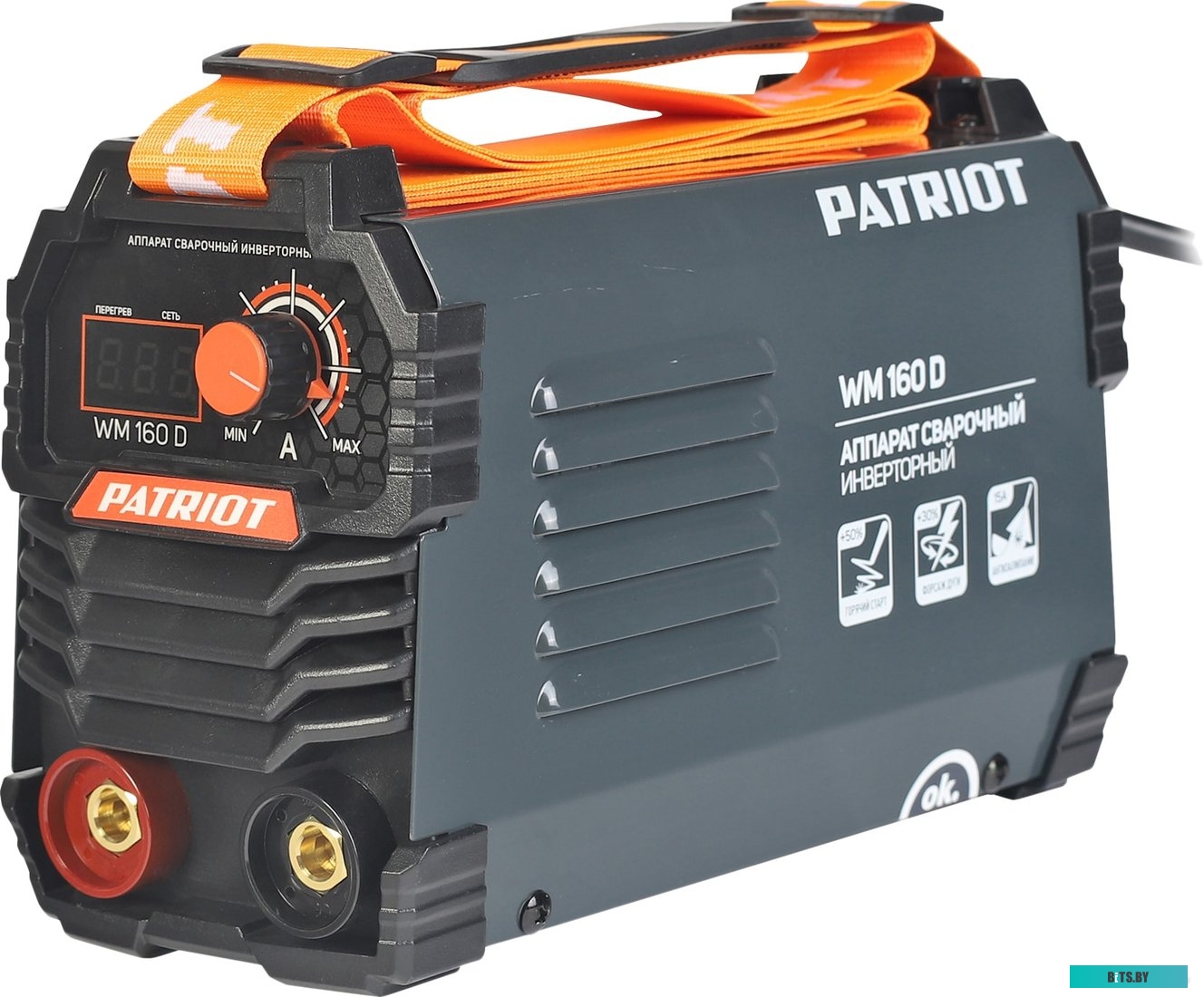 605302016 Сварочный аппарат Patriot WM160D,  инвертор [605302016]