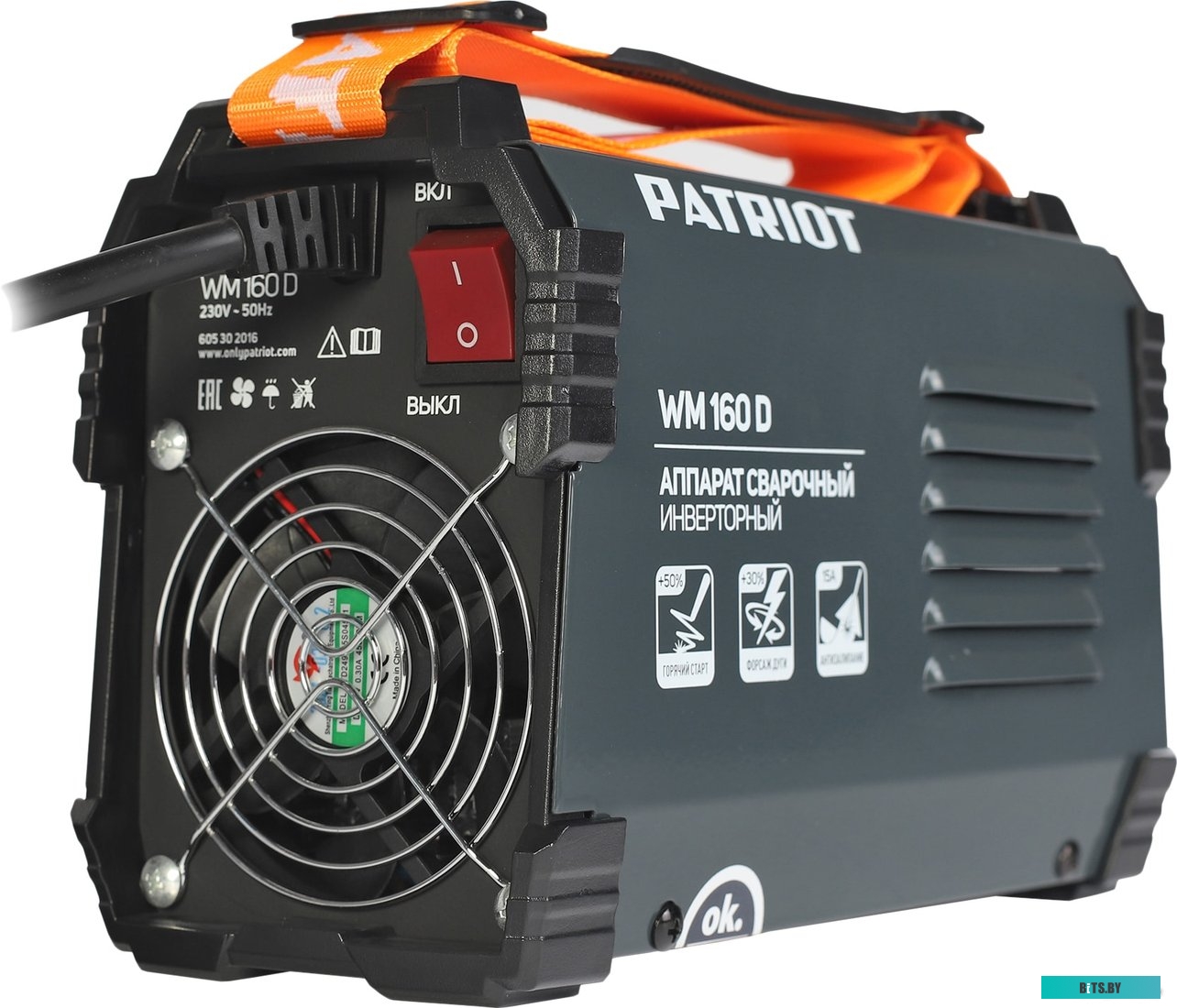 605302016 Сварочный аппарат Patriot WM160D,  инвертор [605302016]