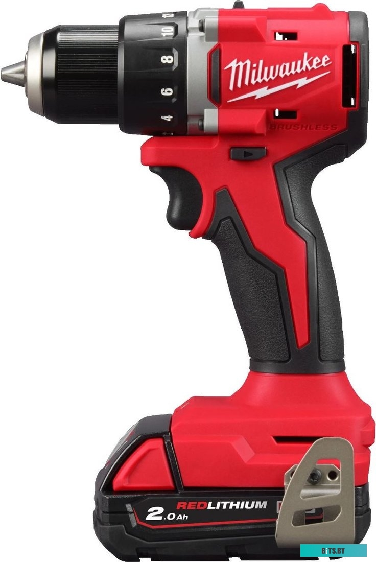 4058546477042 4933492833 Milwaukee M18 M18BLDDRC-202C 4933492833 (с 2-мя АКБ 2 Ач, кейс)