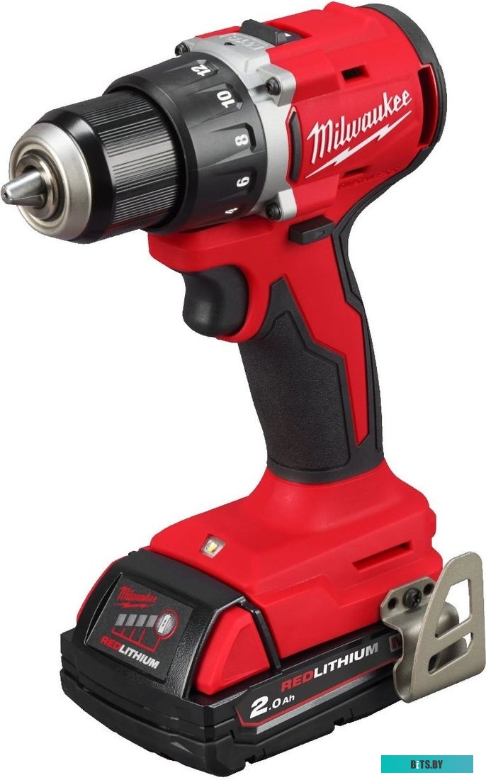 4058546477042 4933492833 Milwaukee M18 M18BLDDRC-202C 4933492833 (с 2-мя АКБ 2 Ач, кейс)