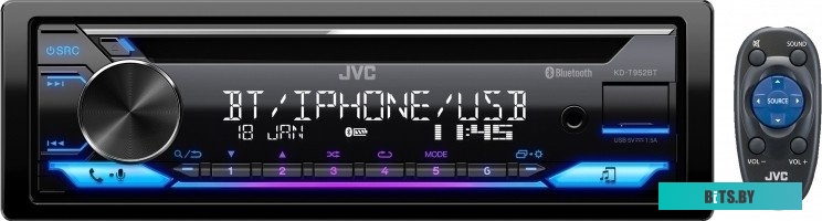 KD-T952BT Автомагнитола Jvc KD-T952BT