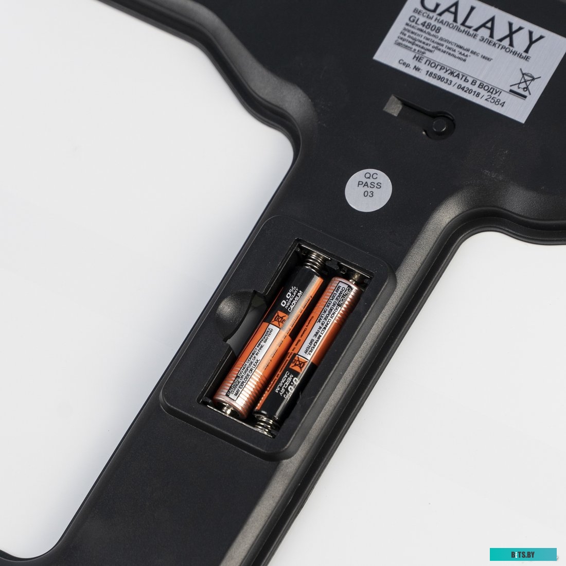 GL4808 Весы напольные GL4808 Galaxy Line электронные, платформа из стекла, ЖК-дисплей, автоматическое отключение, индикатор перегрузки, индикация низк