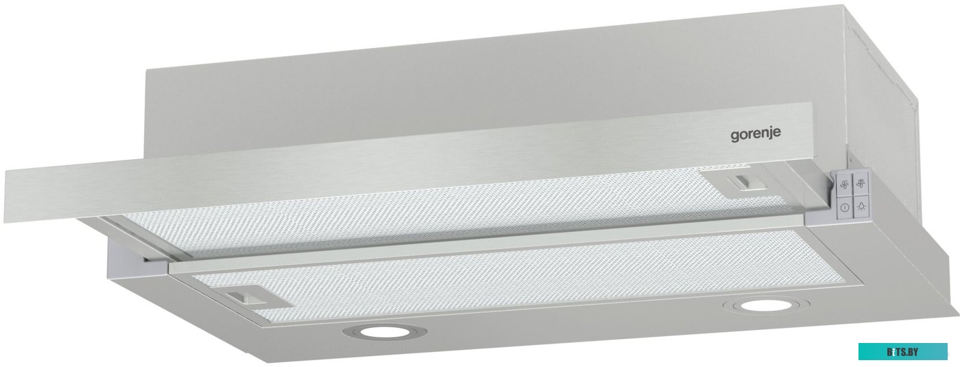 TH62E4X Встраиваемая вытяжка Gorenje TH62E4X, управление кнопочное, нержавеющая сталь