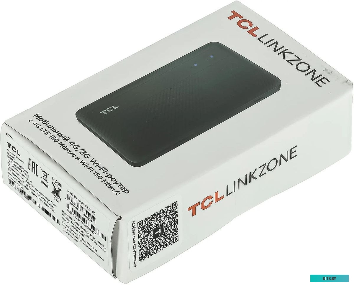 MW42V-2ALCRU1 TCL LinkZone MW42V (черный)