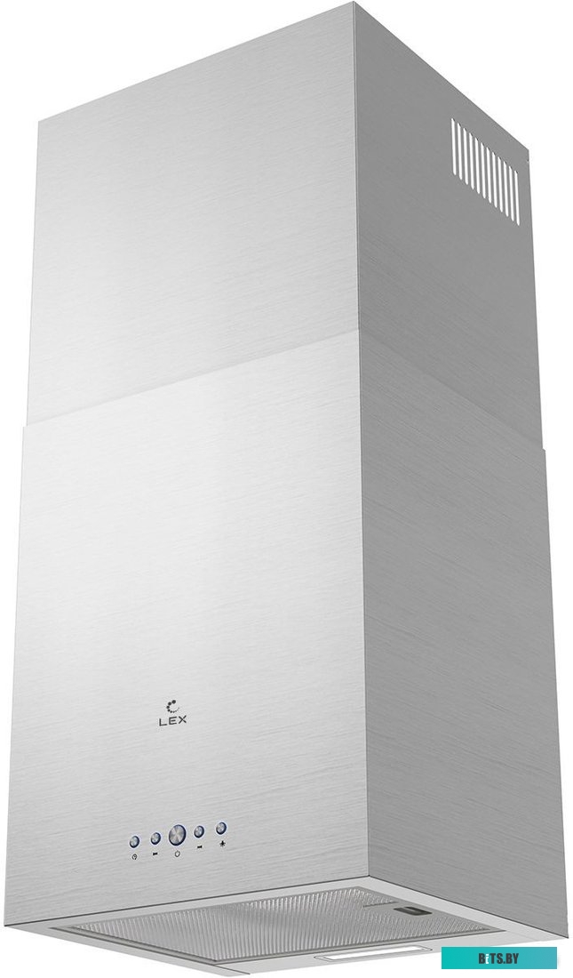 CHTI000416 Вытяжка каминная LEX Mono 400,  нержавеющая сталь,  кнопочное управление [chti000416]