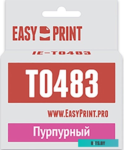 IC-ET0483 T2 C13T048340 Картридж (IC-ET0483)  для Epson Stylus Photo R200/R300/RX500/RX600, пурпурный, с чипом