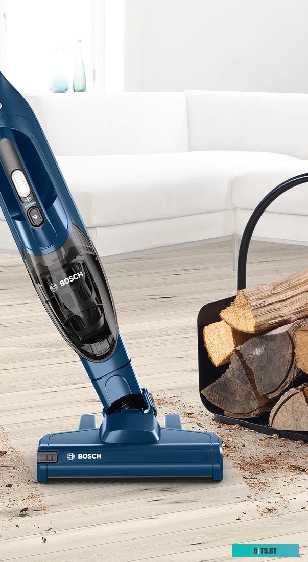 BCHF2MX20 Вертикальный пылесос Bosch BCHF2MX20, 150Вт, синий/черный