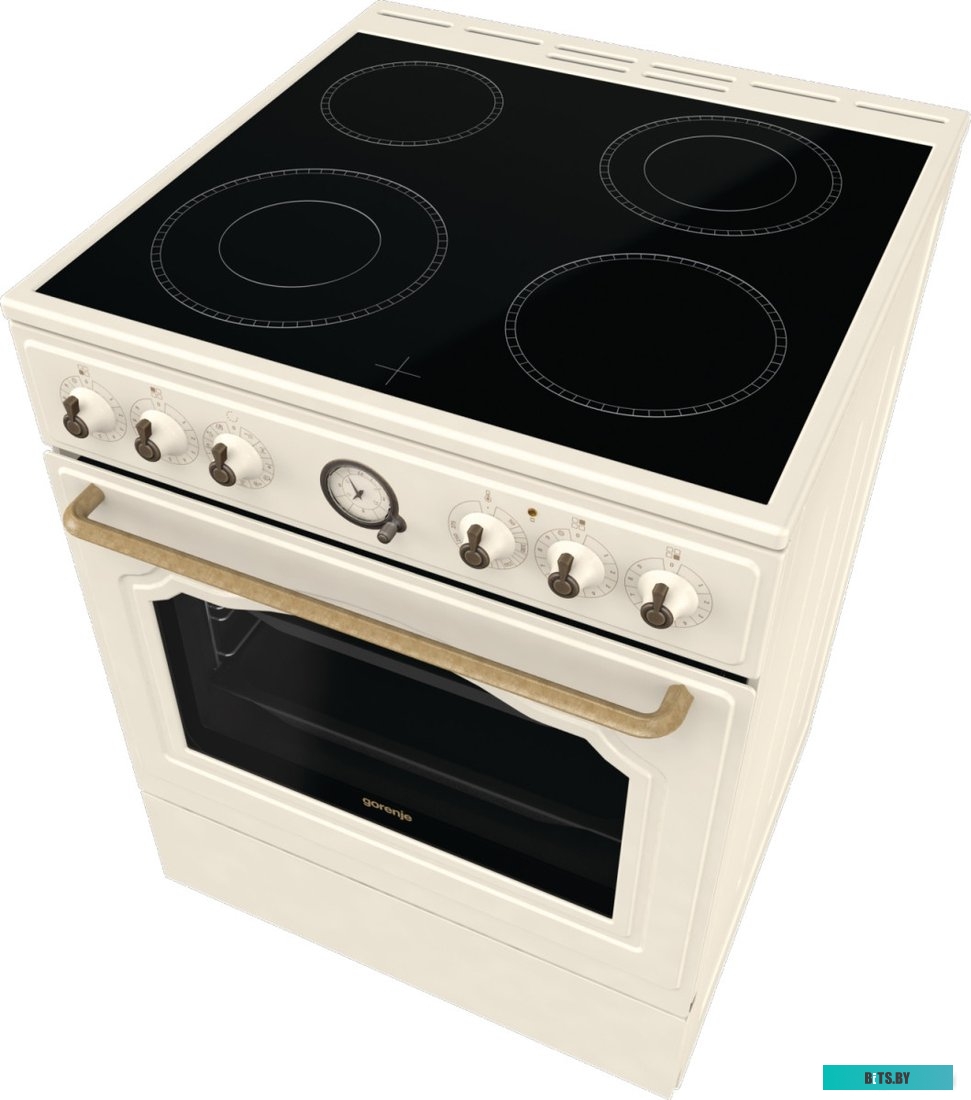 GECS6B70CLI Электрическая плита Gorenje GECS6B70CLI,  стеклокерамика,  без крышки,  бежевый