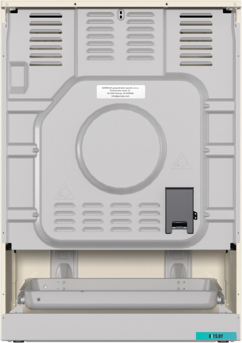 GECS6B70CLI Электрическая плита Gorenje GECS6B70CLI,  стеклокерамика,  без крышки,  бежевый