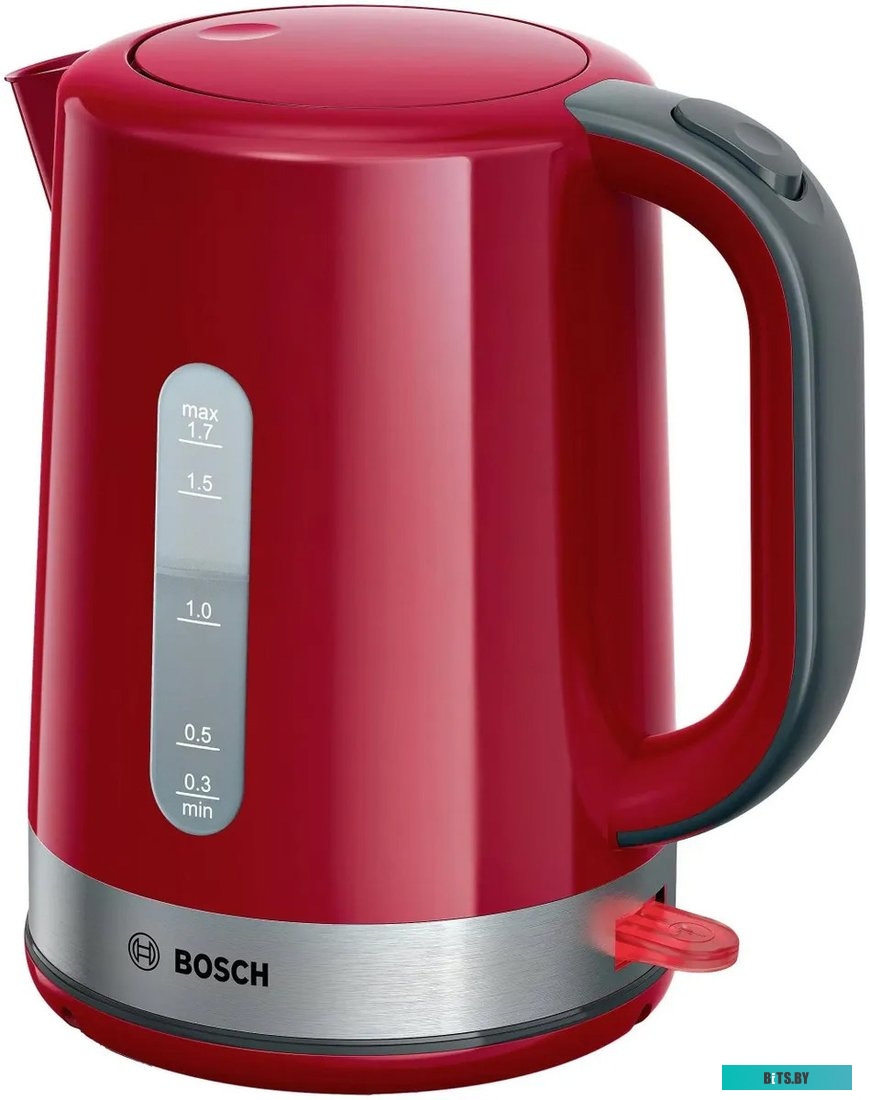 TWK6A514 Чайник электрический Bosch TWK6A514, 2200Вт, красный