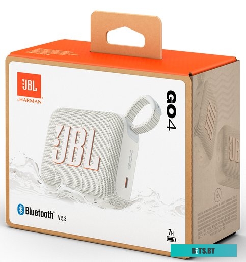 Портативная акустика JBL Go 4 JBLGO4WHT