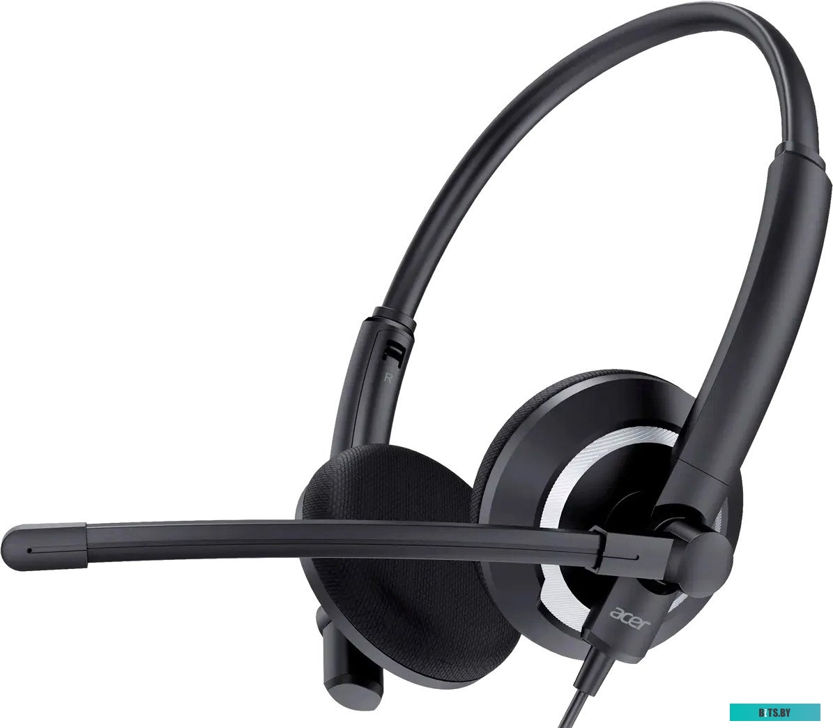 Гарнитура Acer OHW307,  для компьютера, накладные,  проводные, черный [zl.hdsee.002]