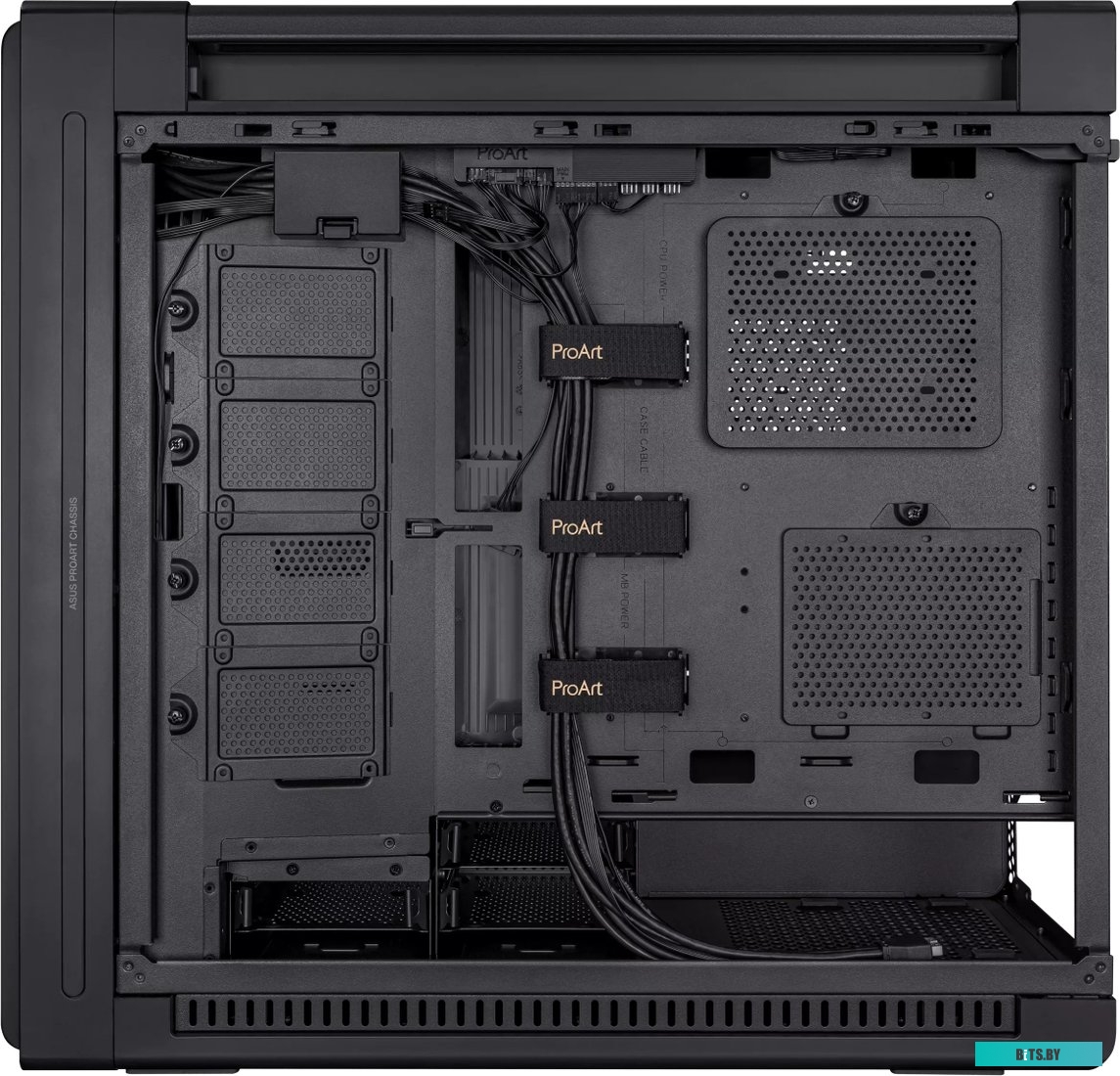 90DC00J0-B09000 Корпус ASUS PROART PA602 TG ARGB BLACK PA602/BLK/TG (90DC00J0-B09000)