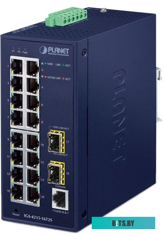 Управляемый коммутатор 2-го уровня PLANET IGS-4215-16T2S