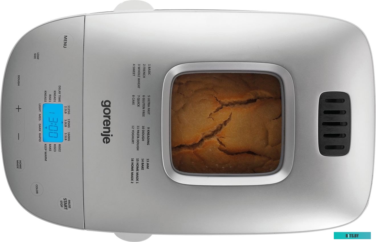 BM1600WG Хлебопечь GORENJE BM1600WG,  белый