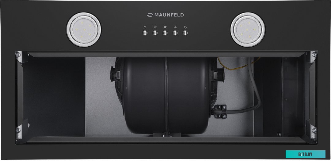 КА-00014210 Встраиваемая вытяжка MAUNFELD Trapeze 602M, управление кнопочное, черный [ка-00014210]
