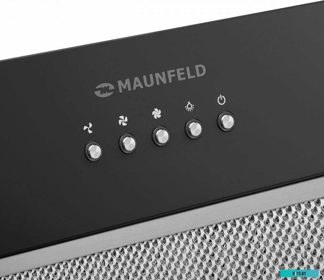 КА-00014210 Встраиваемая вытяжка MAUNFELD Trapeze 602M, управление кнопочное, черный [ка-00014210]
