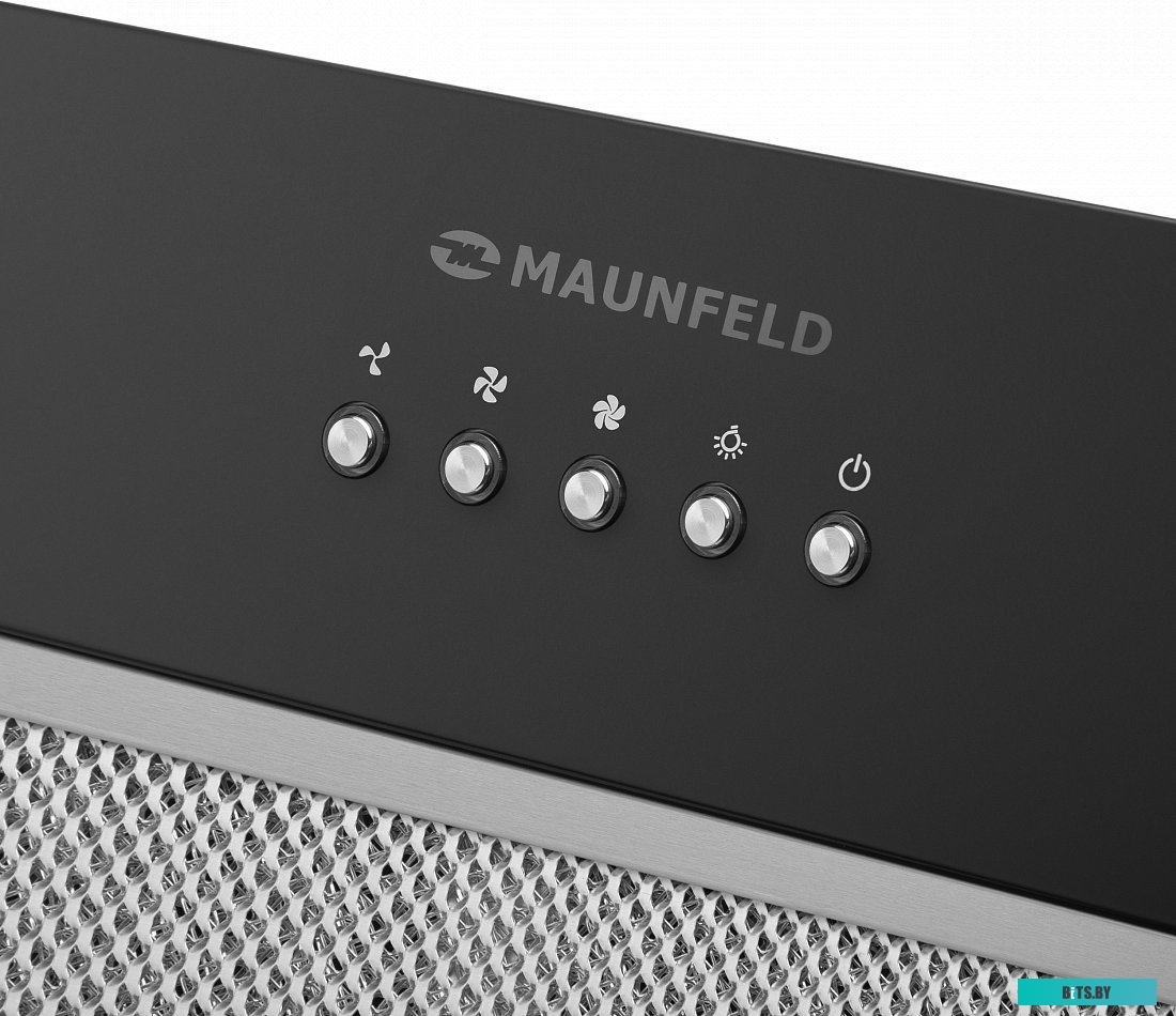 КА-00014210 Встраиваемая вытяжка MAUNFELD Trapeze 602M, управление кнопочное, черный [ка-00014210]