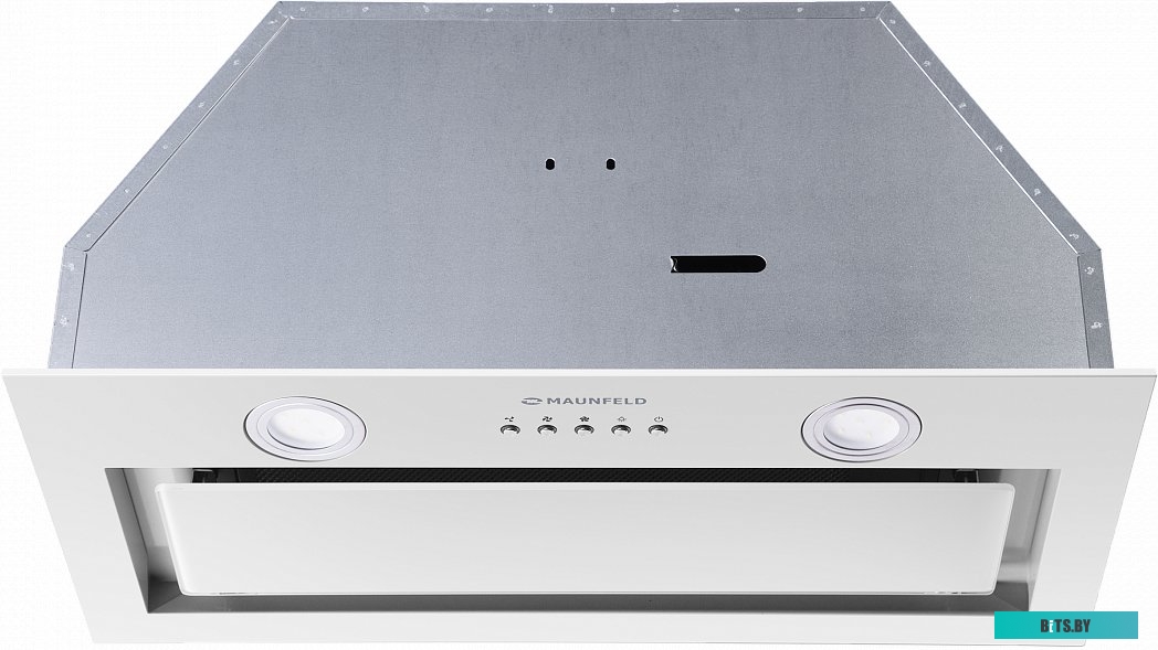 КА-00014211 Встраиваемая вытяжка MAUNFELD Trapeze 602IG, управление кнопочное, белый [ка-00014211]