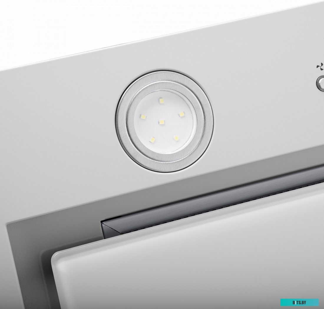 КА-00014211 Встраиваемая вытяжка MAUNFELD Trapeze 602IG, управление кнопочное, белый [ка-00014211]