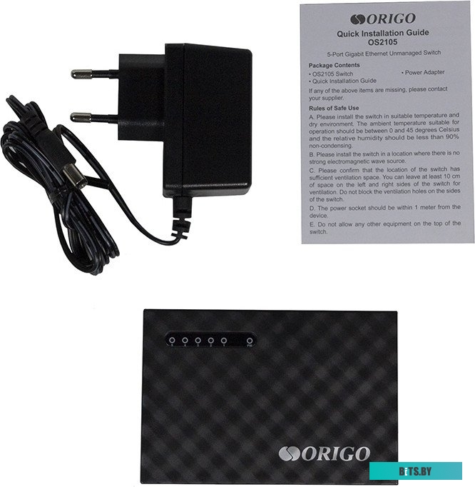 Коммутатор ORIGO OS2105/A1A