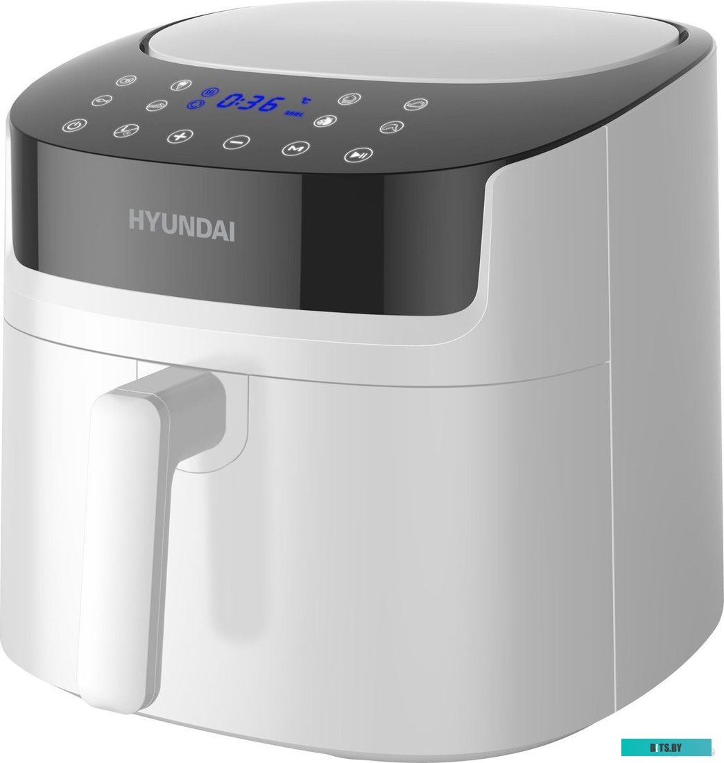 HYF-5459 Аэрогриль Hyundai HYF-5459,  белый и черный