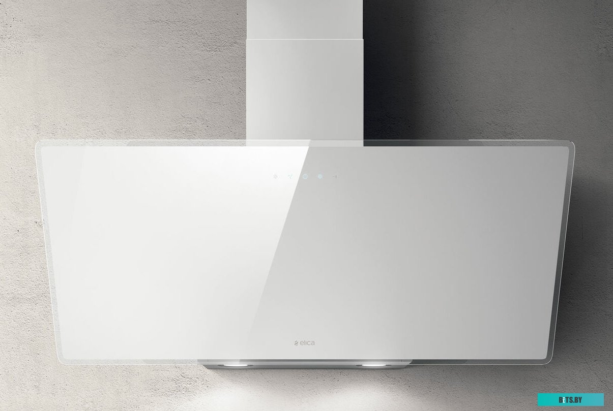 PRF0144002A Вытяжка каминная Elica Shire WH/A/90 NO PLUG,  белый,  сенсорное управление [prf0144002a]